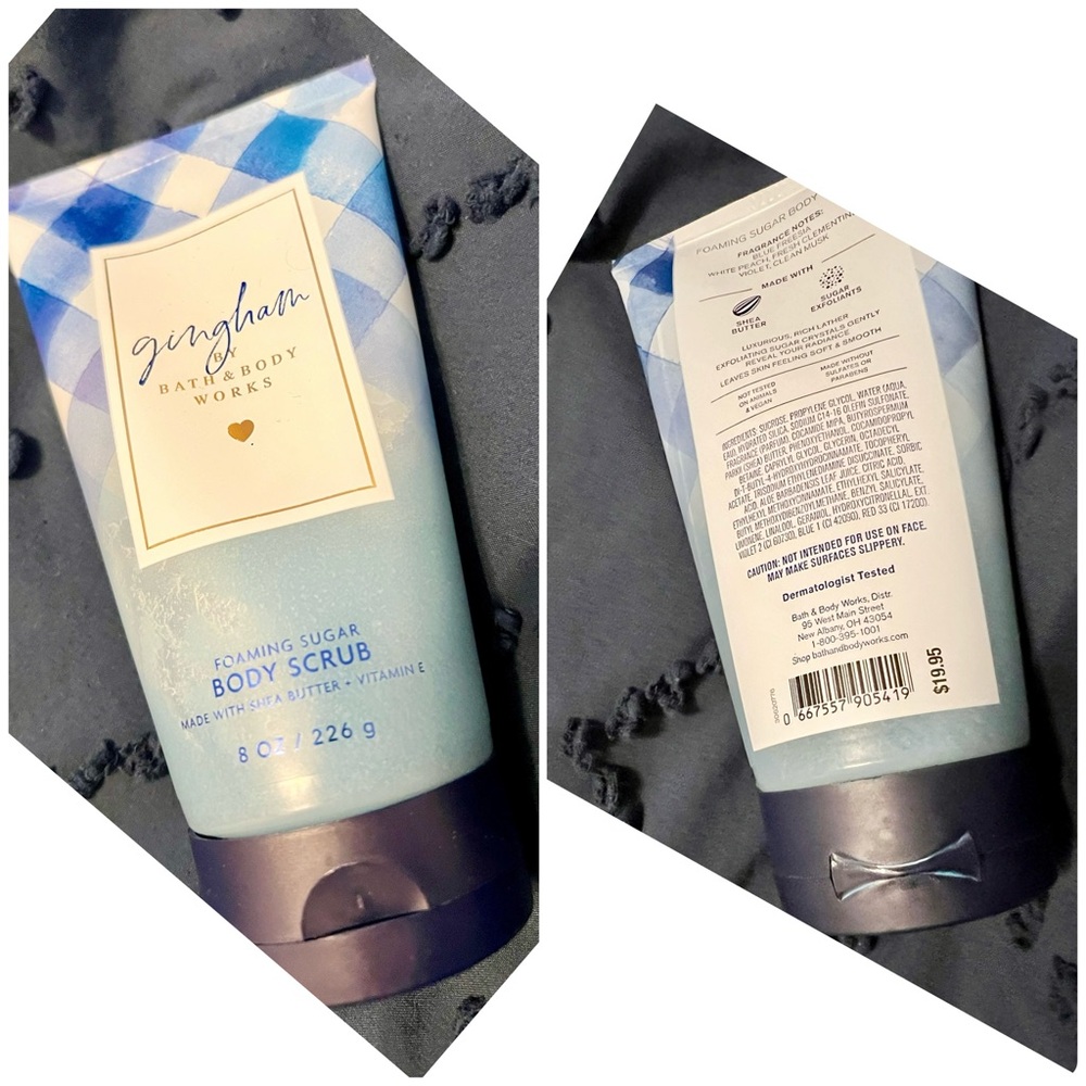 Bath & Body Works Blue Exfoliant Scrub